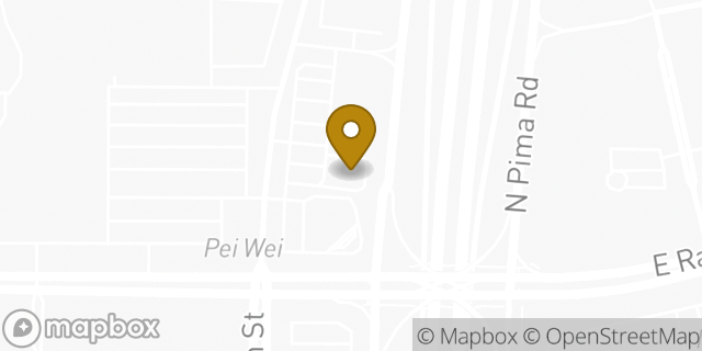 Map showing the location of Panera Bread in Scottsdale, AZ 85260