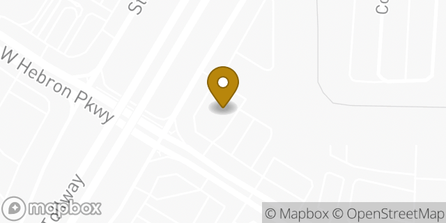 Map showing the location of Minute Clinic in Carrollton, TX 75010