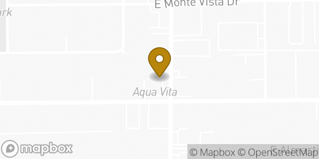 Map showing the location of Amazon Locker - Milkshake in Tucson, AZ 85716