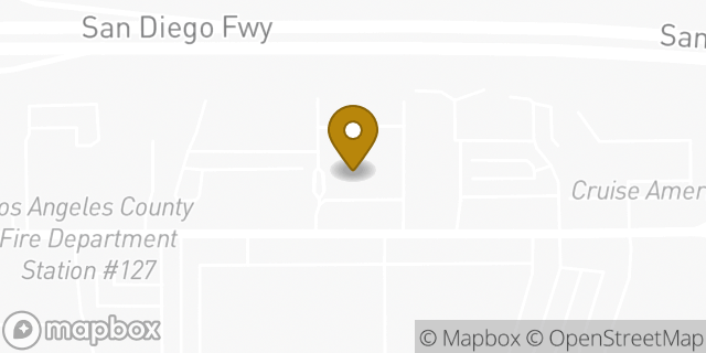 Map showing the location of Enterprise Rent-A-Car in Carson, CA 90810