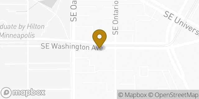 Map showing the location of ATM CVS in Minneapolis, MN