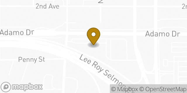 Map showing the location of Amazon Locker - Clearing in Tampa, FL 33605