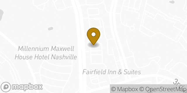 Map showing the location of Dunkin' in Nashville, TN 37228