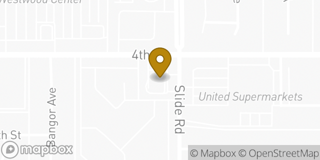 Map showing the location of McDonald's in Lubbock, TX 79416