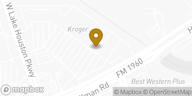 Map showing the location of Papa Johns Pizza in Humble, TX 77346