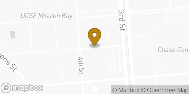 Map showing the location of UCSF Pediatric Pharmacy in San Francisco, CA 94158