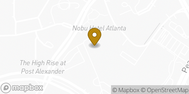Map showing the location of Life Time Buckhead at Phipps Plaza in Atlanta, GA 30326