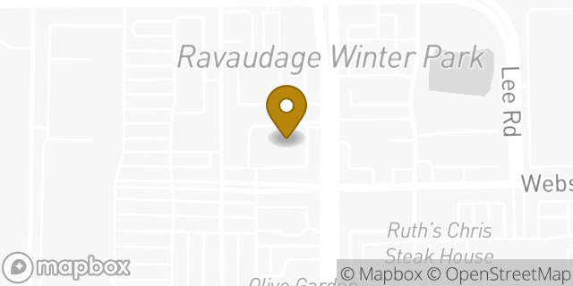 Map showing the location of CVS Pharmacy in Winter Park, FL 32789