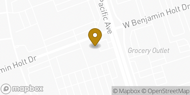 Map showing the location of Amazon Locker - Ease in Stockton, CA 95207
