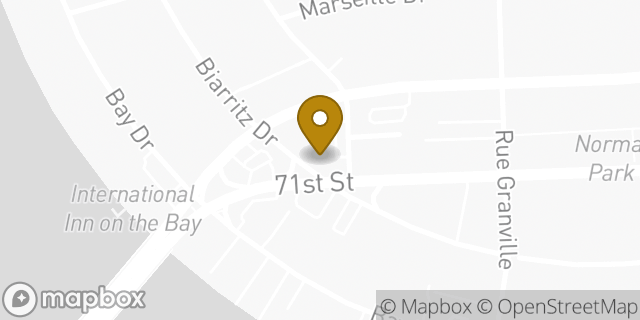 Map showing the location of Walgreens in Miami Beach, FL 33141