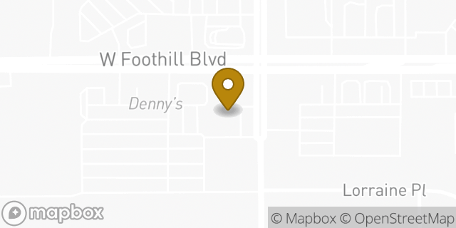 Map showing the location of Amazon Locker - Inaki in Rialto, CA 92376