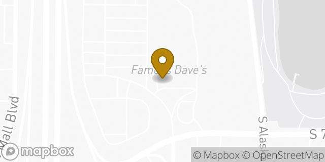 Map showing the location of Subway in Tacoma, WA 98408