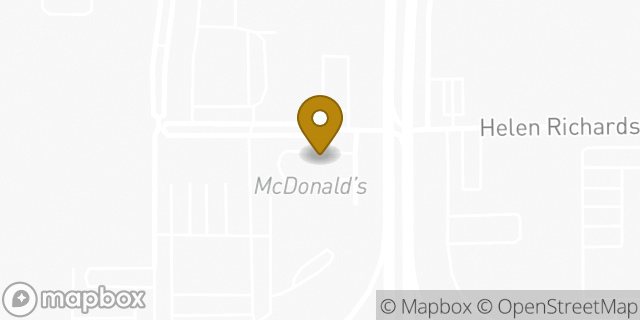 Map showing the location of McDonald's in Gulfport, MS 39503