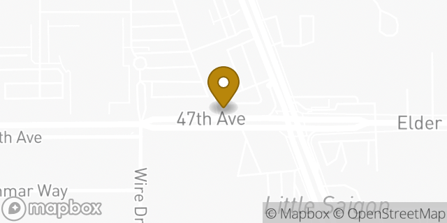 Map showing the location of Uber Sacramento in Sacramento, CA 95823