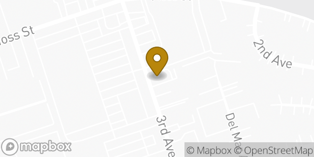 Map showing the location of Starbucks in Chula Vista, CA 91911