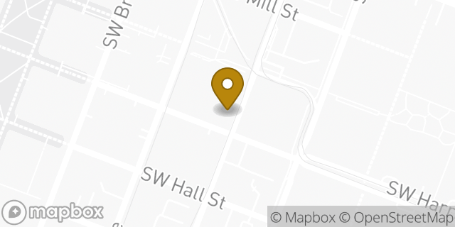 Map showing the location of The UPS Store in Portland, OR 97201