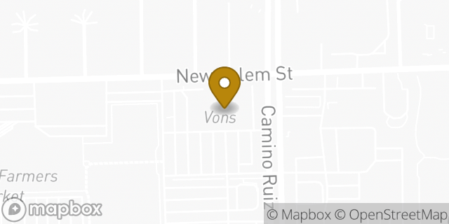 Map showing the location of Vons in San Diego, CA 92126