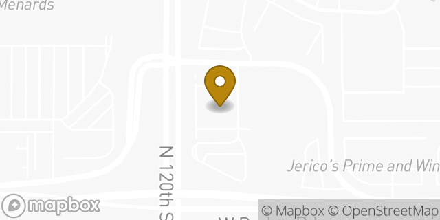Map showing the location of Amazon Locker - Lorimer in Omaha, NE 68154