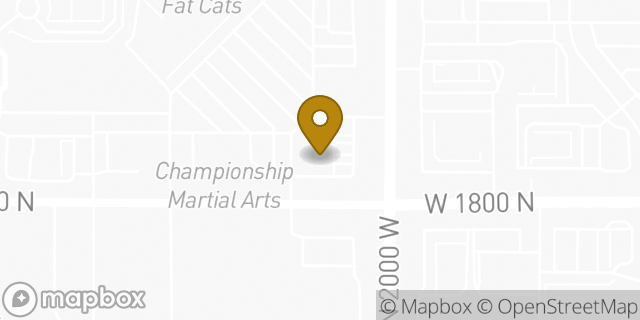 Map showing the location of Amazon Locker - Chamber in Clinton, UT 84015