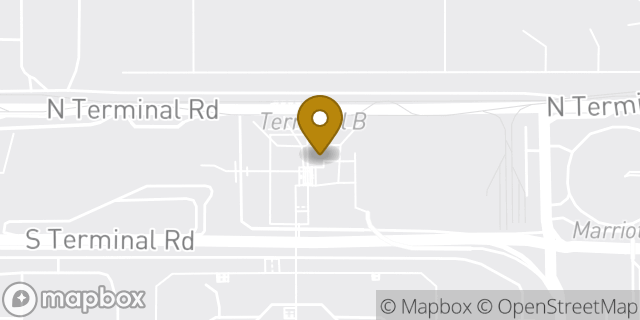 Map showing the location of Peet's Coffee in Houston, TX 77032