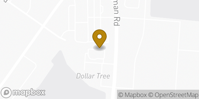 Map showing the location of Dunkin' in Dayton, OH 45424