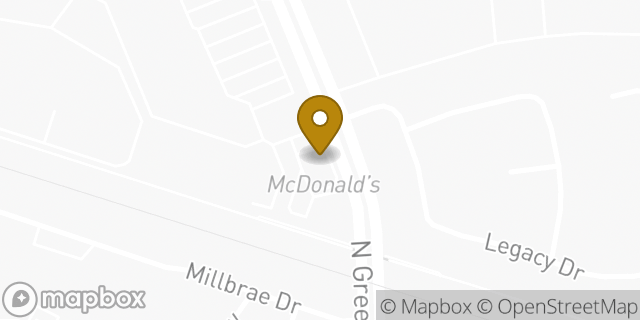 Map showing the location of McDonald's in Henderson, NV 89014