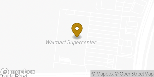 Map showing the location of Walmart in Laredo, TX 78043