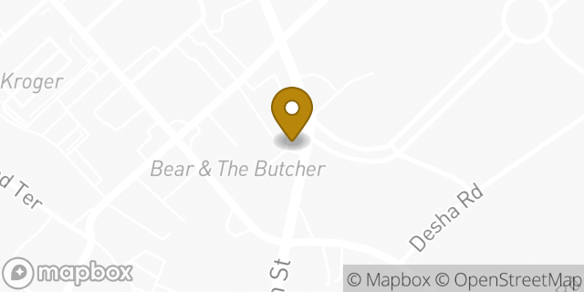 Map showing the location of The UPS Store in Lexington, KY 40502