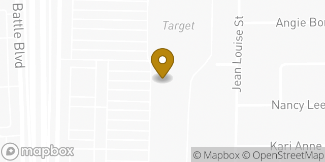 Map showing the location of Marshalls in El Paso, TX 79936