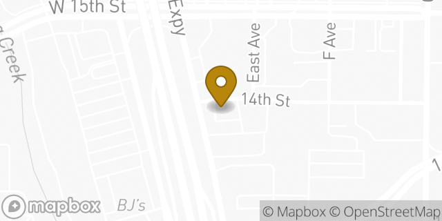 Map showing the location of Avis Car Rental in Plano, TX 75074