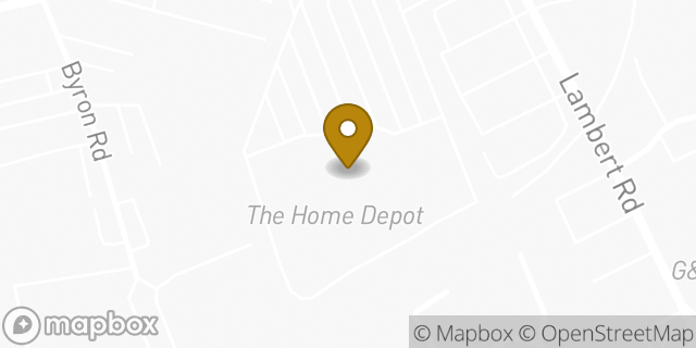 Map showing the location of The Home Depot in Whittier, CA 90606