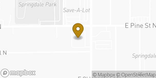 Map showing the location of ATM Walgreens in Tulsa, OK
