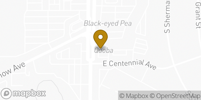 Map showing the location of Papa Johns in Englewood, CO 80113