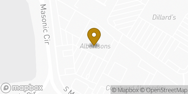 Map showing the location of Starbucks in Alexandria, LA 71301