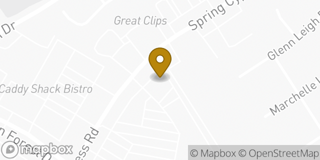 Map showing the location of Chipotle Mexican Grill in Spring, TX 77379