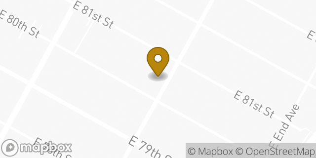 Map showing the location of Starbucks in New York, NY 10028