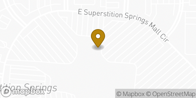 Map showing the location of Amazon Locker - Neriman in Mesa, AZ 85206
