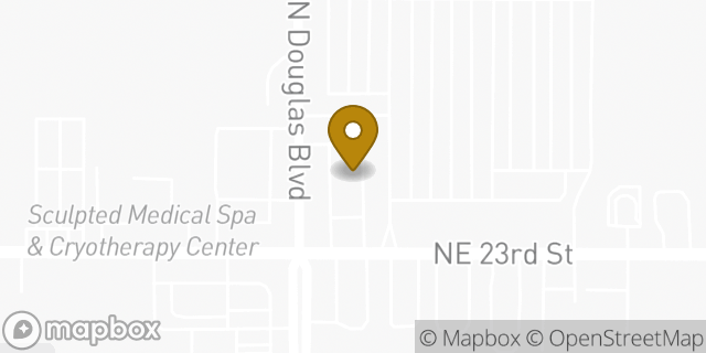 Map showing the location of McDonald's in Oklahoma City, OK 73141