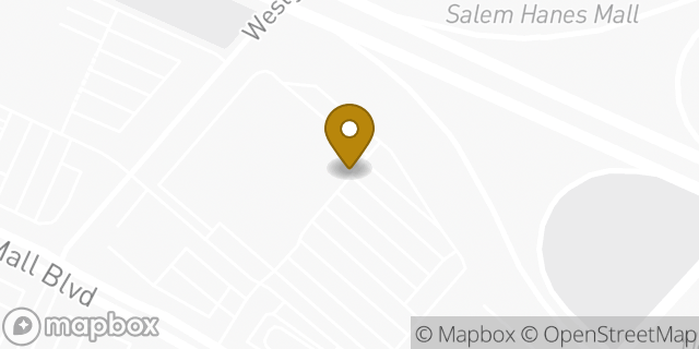 Map showing the location of Sam's Club in Winston-Salem, NC 27103