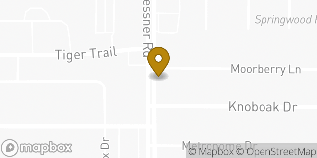 Map showing the location of Papa Johns Pizza in Houston, TX 77080