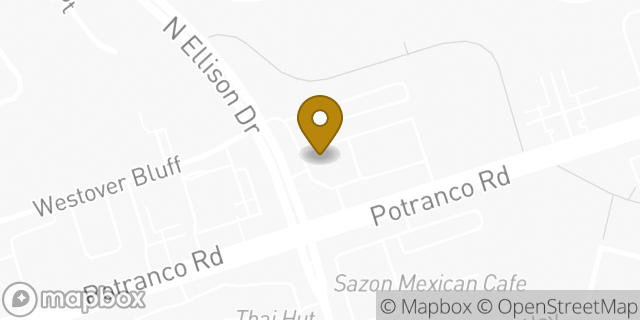 Map showing the location of Amazon Locker - Salami in San Antonio, TX 78251
