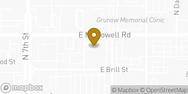 Map showing the location of Banner Physical Therapy - University Medical Center Phoenix in Phoenix, AZ 85006