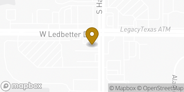 Map showing the location of Amazon Locker - Philosopher in Dallas, TX 75233