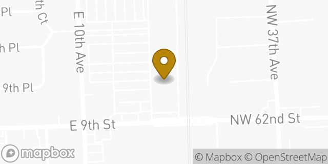 Map showing the location of Marshalls in Hialeah, FL 33010