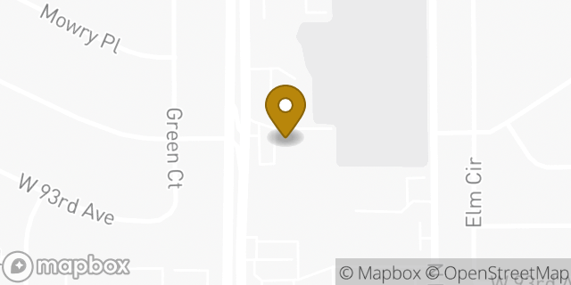 Map showing the location of Amazon Locker - Benvenuta in Denver, CO 80260
