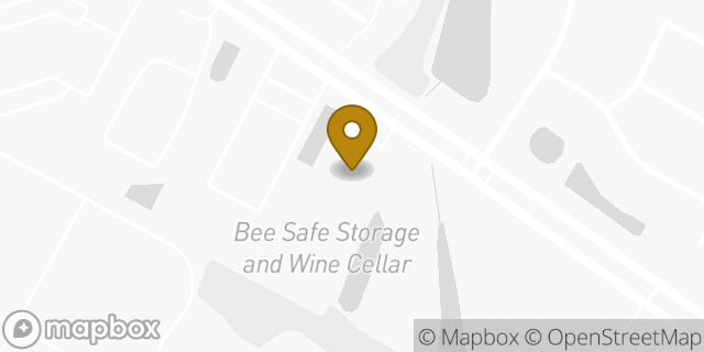 Map showing the location of Bee Safe Storage in Pflugerville, TX 78660