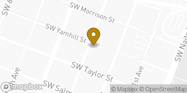 Map showing the location of Chipotle Mexican Grill in Portland, OR 97204