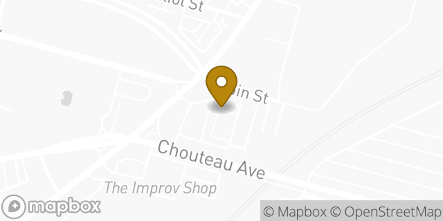 Map showing the location of Amazon Locker - Miloux in Saint Louis, MO 63110
