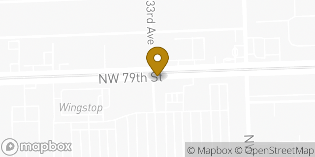 Map showing the location of ATM 7ELEVEN, INC. in Miami, FL
