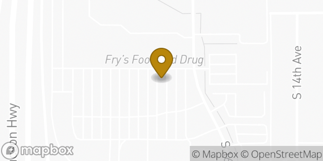 Map showing the location of Coinme in Tucson, AZ 85713